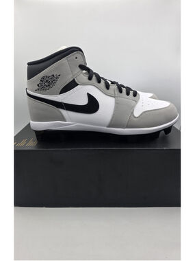 Nike Jordan 1 Retro MCS Light Smoke Grey Black White AV5354-012 Men's Size 12.5
